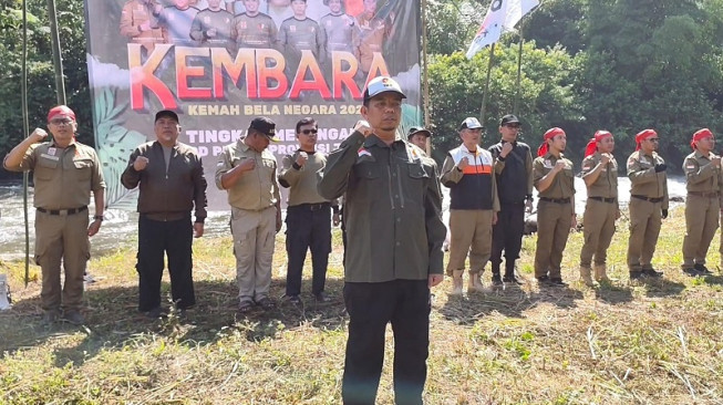 Tempa Mental Kepemimpinan, Ratusan Kader PKS Jambi Ikuti Kemah Bela Negara